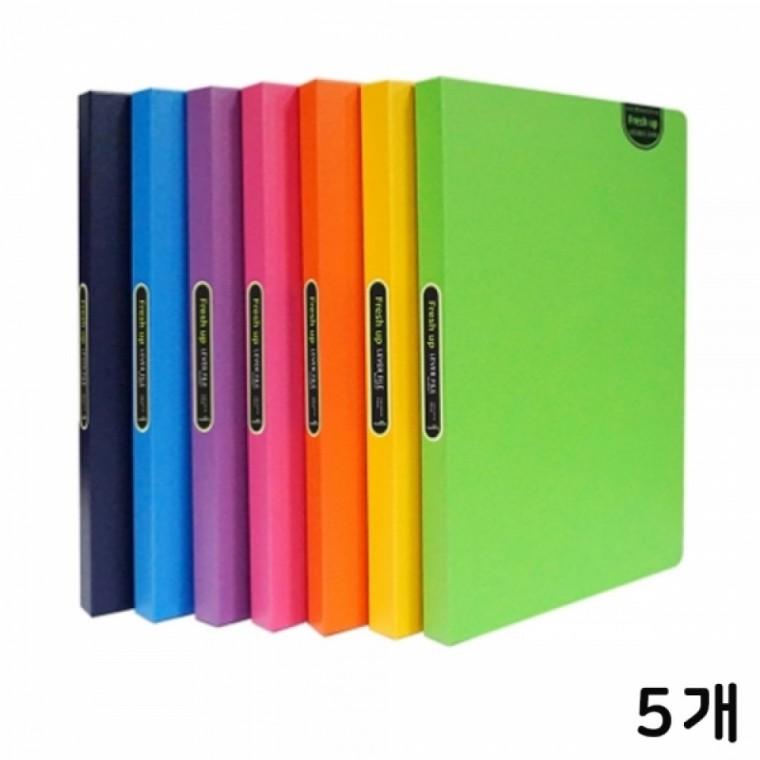 A4 더블 레버화일 파일철 홀더 5개