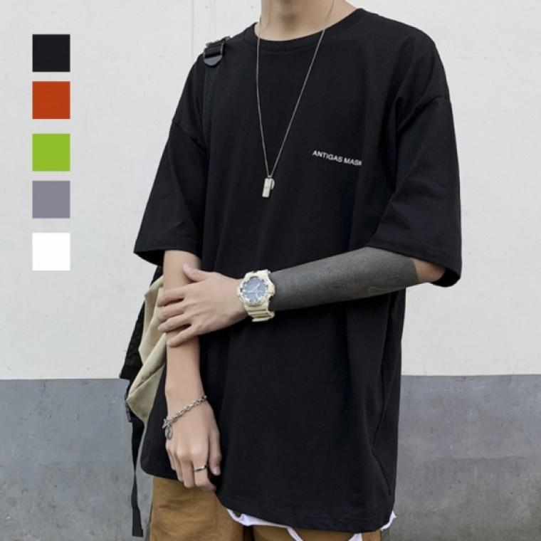레이어드나 이너용으로 입기 좋은 남성 반팔 티셔츠