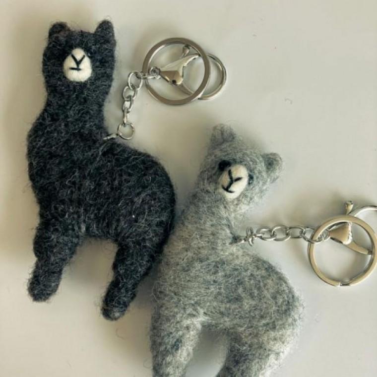 인형 가방 악세사리 백참 동물 키링 강아지 고양이 키홀더 열쇠고리 알파카 알파