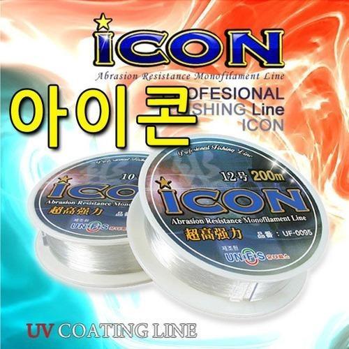 유니피스 ICON 대물낚시줄 낚시줄 UV코팅 줄꼬임방지