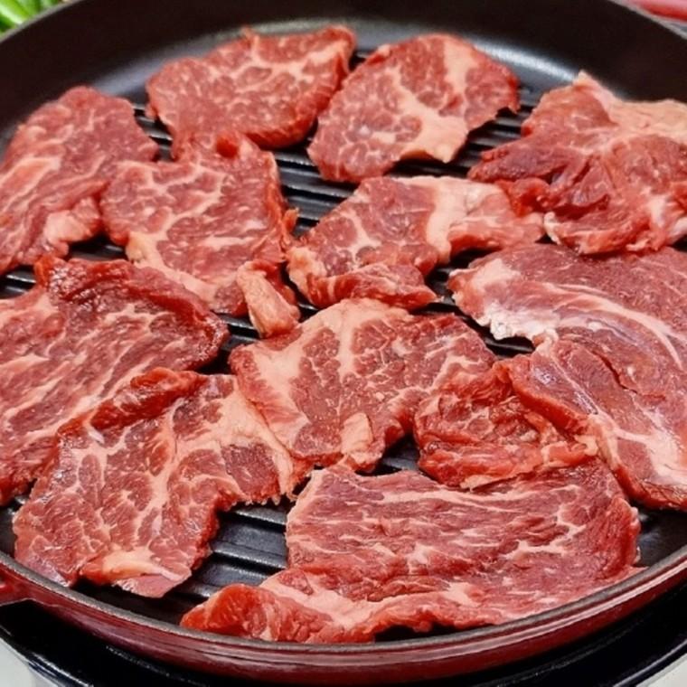 소고기 세트 1kg 토시살 갈비살 우삼겹 부채살