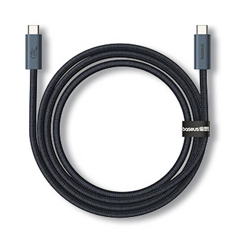 베이스어스 PD고속충전케이블 USB 4.0 플래쉬 240W 초고속 충전 40G 8K 60Hz CtoC PD 1M
