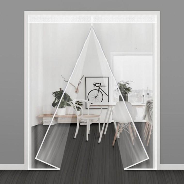 현관용 방풍비닐 베란다 현관문 초특대형 200x240cm 커텐 커튼 비닐
