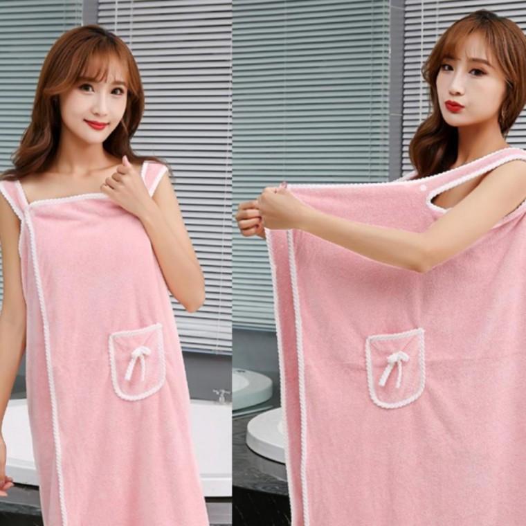 목욕 수영 샤워 타올 가운 원피스 순면 . 목욕 로브 여성 샤워 장 타월