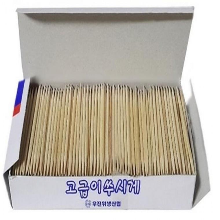 대용량 우진 요지 나무이쑤시게 5박스 고급이쑤시개 이쑤시개 치간칫솔