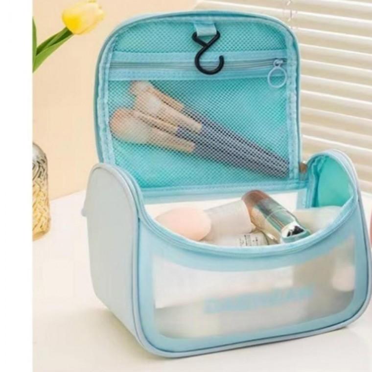 파우치 손잡이 화장품 보관 여행용 걸이용 화장품케이스 방수워시백