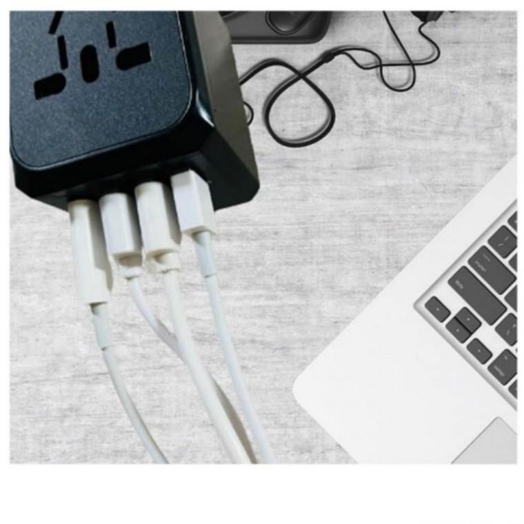 해외 여행용멀티어댑터 전세계 USB 돼지코 충전 C타입 여행 어댑터 멀티