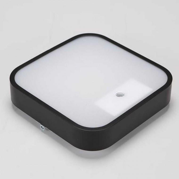 사각LED센서등 마빈 블랙 15W 주광