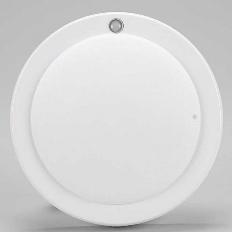 원형 LED 센서등 15W 유백커버 마이콤센서 주광