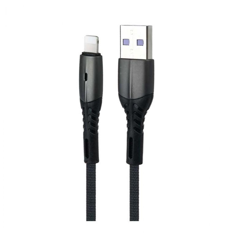 USB 2.0 iOS핀 A타입 충전케이블 1M 3A 패브릭형 줄 꼬임 방지 기능