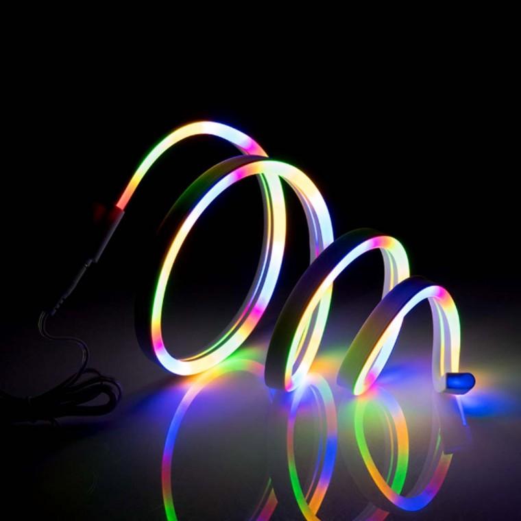 LED 슬림형 줄조명 1M RGB 보급형 다용도 인테리어 호텔 카페 라인 라이트