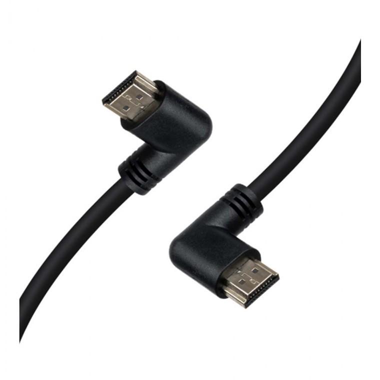 8K 4K HDMI 2.1 좌향꺾임 케이블 1M 입체영상 고화질 극장용 시네마스코프 화면 지원