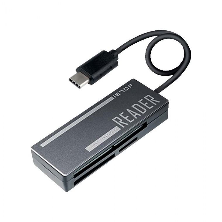 3 IN 1 USB 3.1 C타입 카드리더기 외장형 컴퓨터 데스크탑 PC 모니터