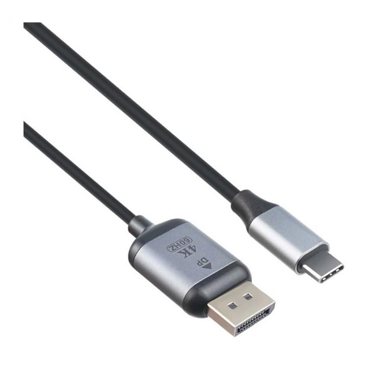 4K 2K USB C타입 to DP컨버터케이블 1.8M 미러링 호환 노트북 데스크탑 영상 음성 출력