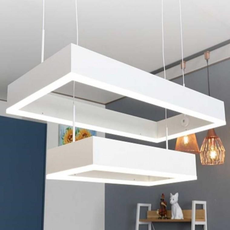 팬던트 LED 40W 알루미늄 화이트