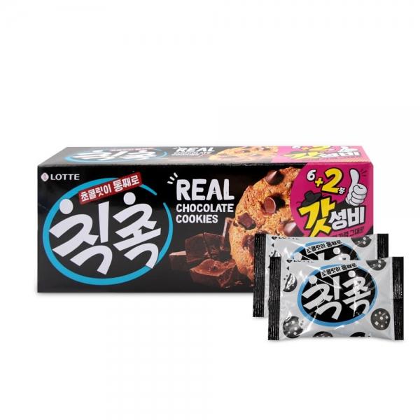 롯데 리얼 초콜릿 쿠키 칙촉 120g