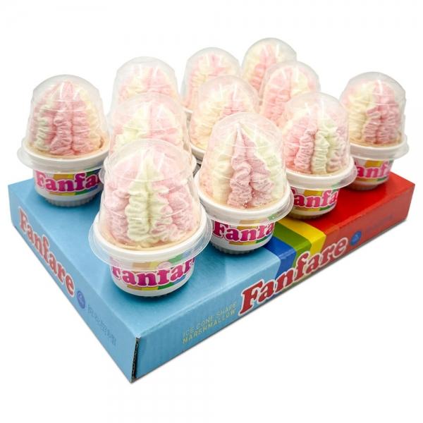 팡파르 아이스콘모양 마시멜로 20g x 11개 (1통)