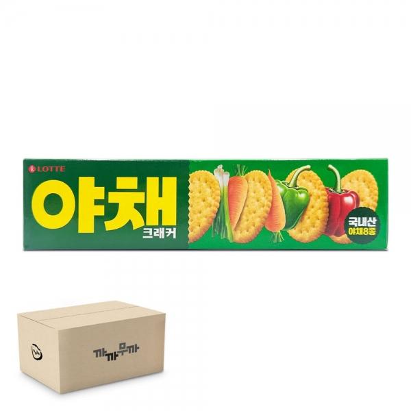 롯데 야채 크래커 83g (1박스-30개) 크래커 간식