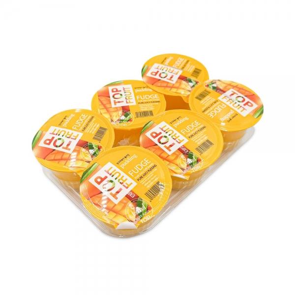 탑프룻 망고 푸딩 690g (1팩) 망고 과즙 푸딩