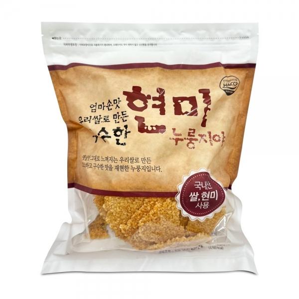 엄마 손맛 우리 쌀로 만든 구수한 현미 누룽지야 1kg
