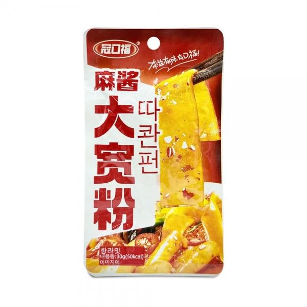 중국간식 따콴펀 향라맛 둔분 30g 넓적 당면