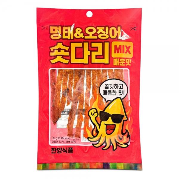 한양 명태 오징어 숏다리 매운맛 MIX 35g