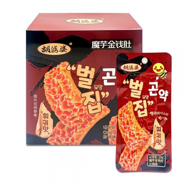 중국간식  모양 곤약 훠궈맛 20g x 20개 (1통) 마라곤약