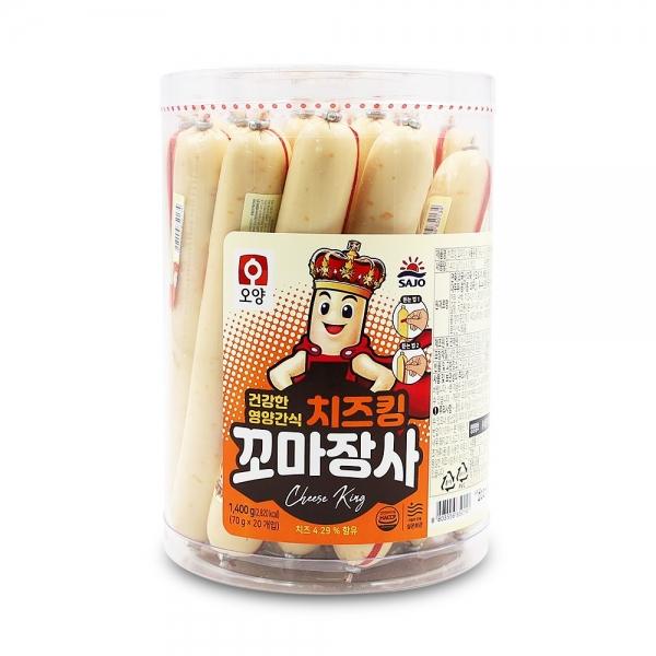 사조 치즈킹 꼬마장사 소시지 1300g (65gx20개)
