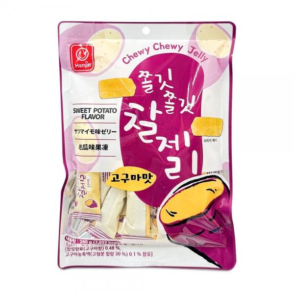 한진 쫄깃쫄깃 찰제리 고구마맛 260g
