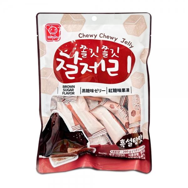 한진 쫄깃쫄깃 찰제리 흑설탕맛 260g