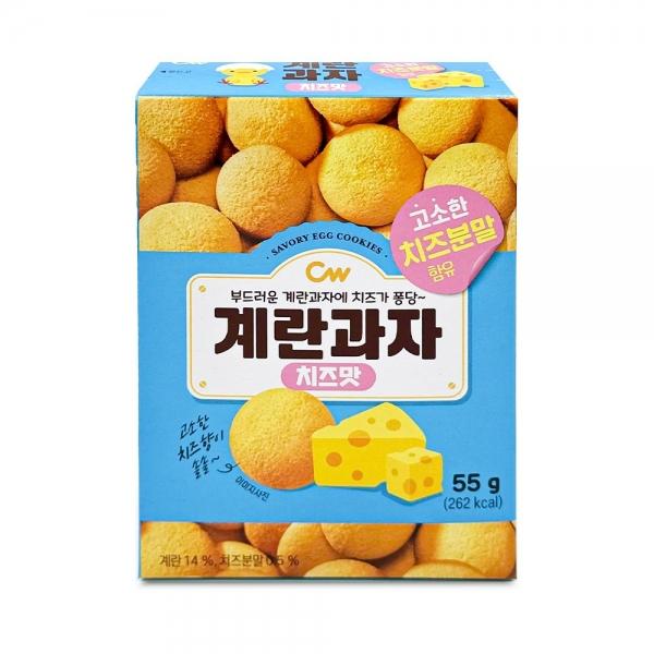 청우 계란과자 치즈맛 55g