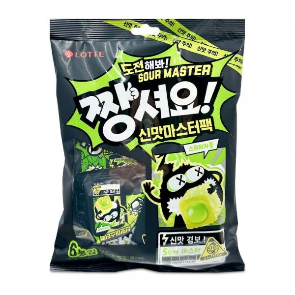 롯데 짱셔요 신맛 마스터팩 스위티 자몽 151g