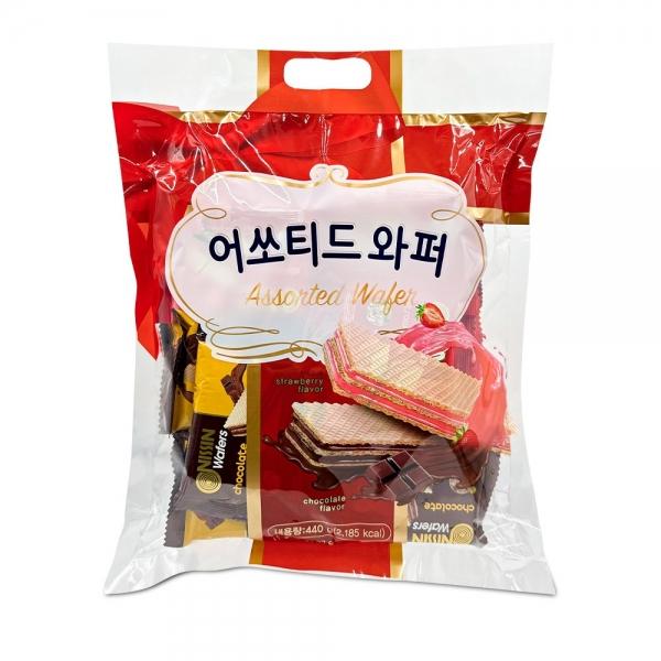 오성  어쏘티드 와퍼 440g 대용량 벌크 과자