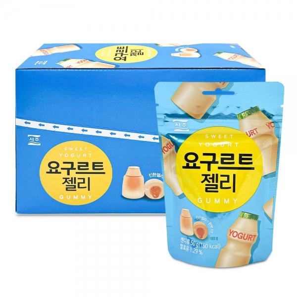 서주 스위트 요구르트 젤리 50g x 8개 (1통)