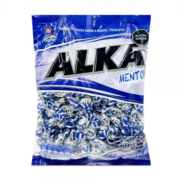 알카 멘톨 사탕 500g 대용량 벌크 사탕