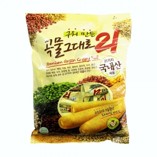 구워만든 곡물 그대로 21 650g