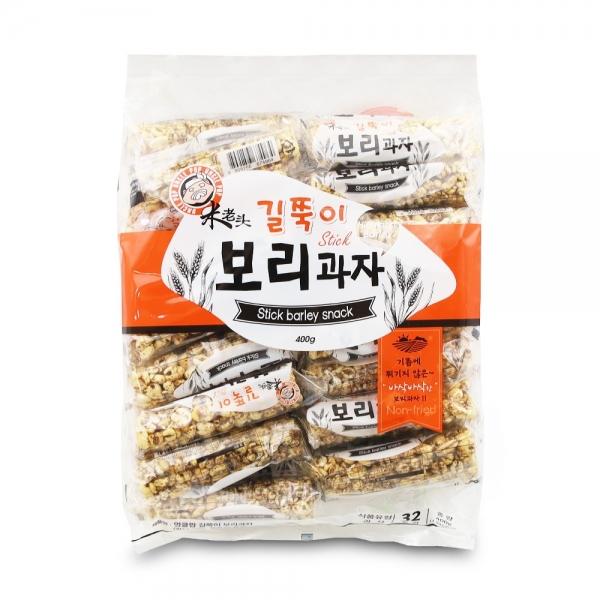 엉클팝 길쭉이 보리과자 400g