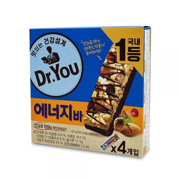 오리온 닥터유 에너지바 160g (4입)