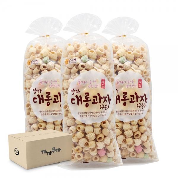 근영제과 구운 칼라대롱과자 120g 웰빙 영양간식 (1박스-10개)