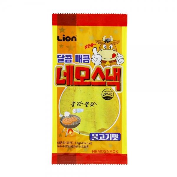달콤매콤 네모스낵 불고기맛 13g