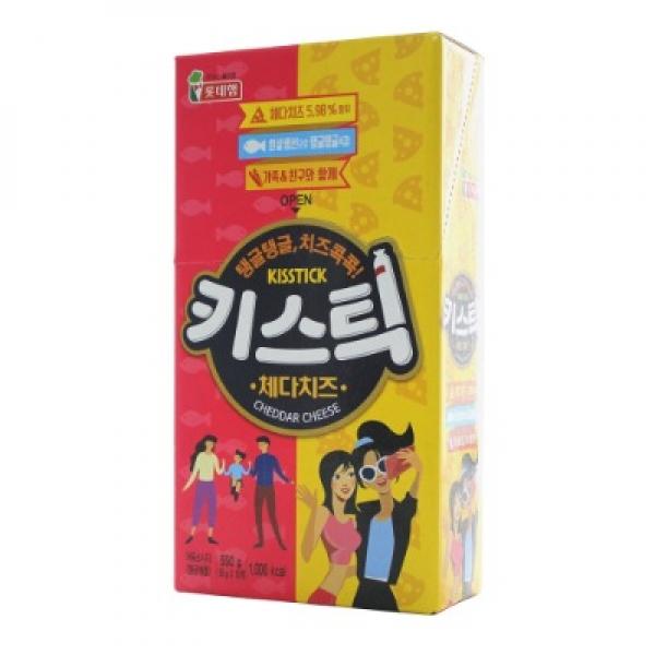 롯데 키스틱 체다치즈 550g (55g×10개) / 소시지