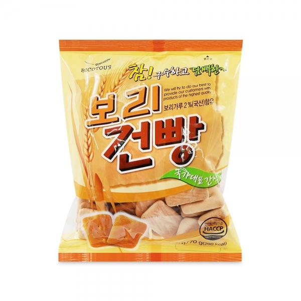 우성 보리건빵 70g 옛날과자 추억의과자 국산보리