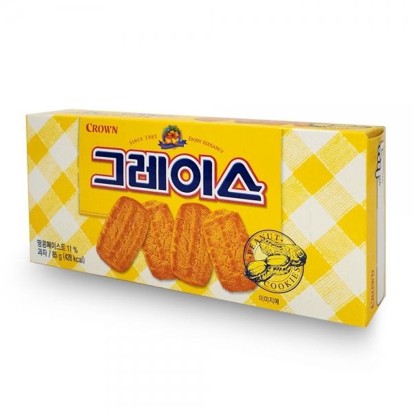 크라운 그레이스 85g 땅콩쿠키