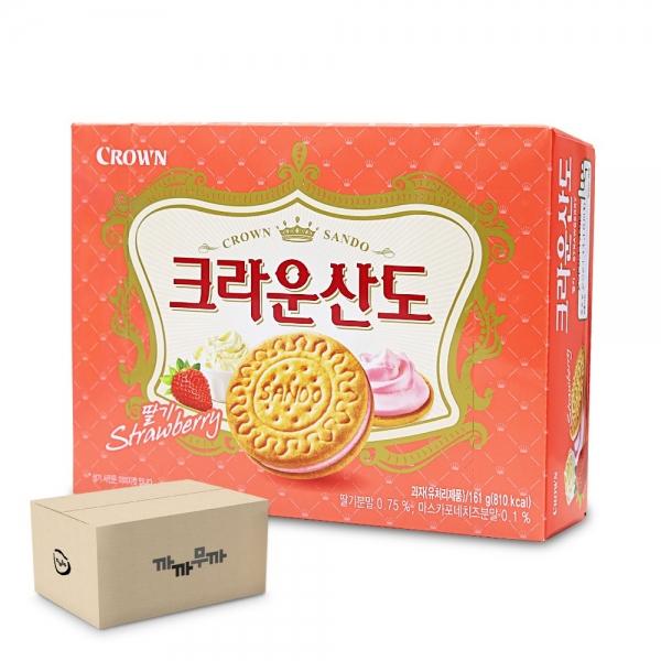 크라운 산도 딸기 161g (1박스-12개)