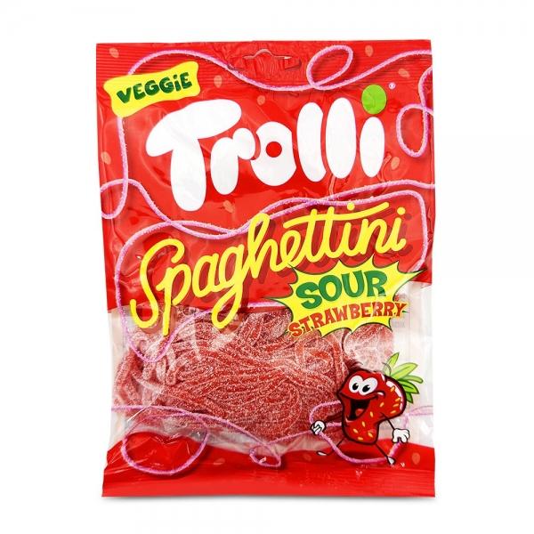 트롤리 스파게티니 사우어 딸기맛 100g