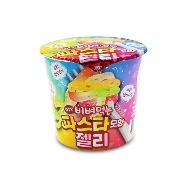 비벼먹는 파스타모양 젤리 65g
