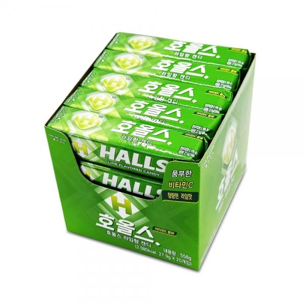 호올스 라임향 캔디 27.9g x 20개 (1통) 홀스