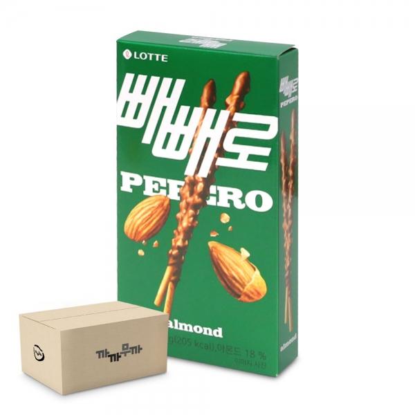 롯데 빼빼로 아몬드 37g (1박스-40개)