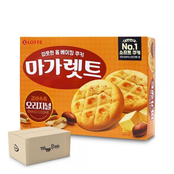 롯데 마가렛트 352g (1박스-8개) 쿠키 간식빵