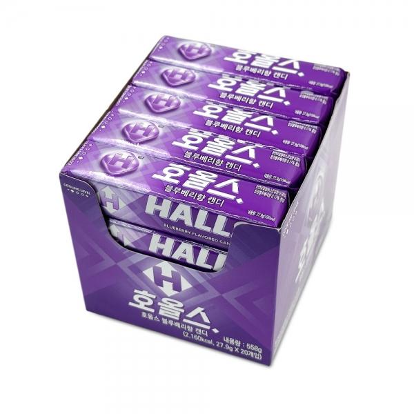 호올스 블루베리향 캔디 27.9g x 20개 (1통) 홀스